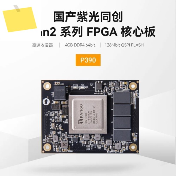 ALINX 국내산 FPGA 코어 보드 Pangomicro Titan2 PG2T390 산업용 등급 DDR4 제품 이미지