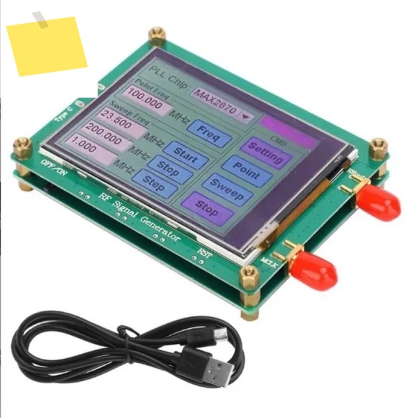 23.5-6200mhz Rf 신호 발생기, 0.5ppm 고안정성, 저잡음, 주파수 스윕, 풀 터치스크린, PC 제어 가능 제품 이미지