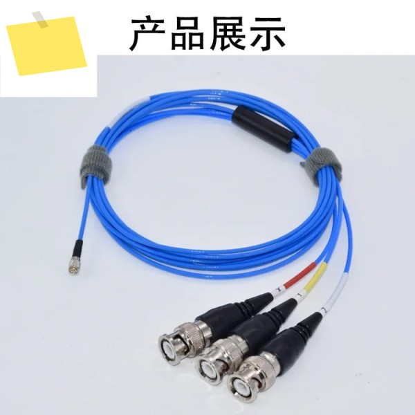 PCB034K8-36 3축 센서용 저소음 케이블 미니 4소켓 플러그-BNC 제품 이미지