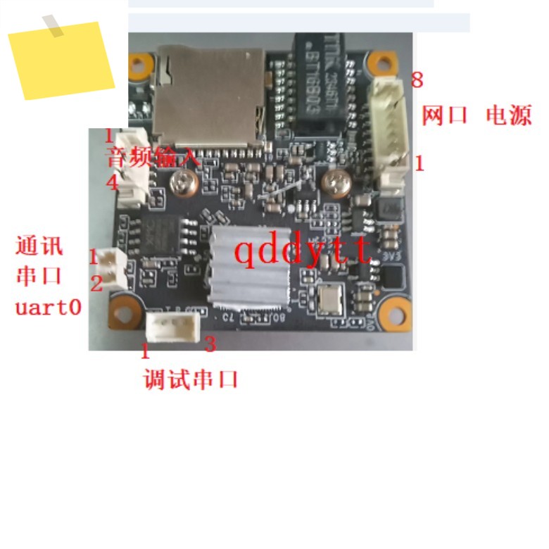 Ingenic T31zx 개발 보드, 카메라 P2p 웹캠 소스 코드 Wifi 오디오 제품 이미지