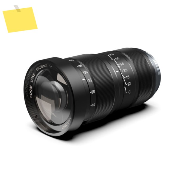 산업용 카메라 줌 렌즈 C 인터페이스 수동 초점 거리 5-12mm7-36mm10-50mm10-55mm 제품 이미지