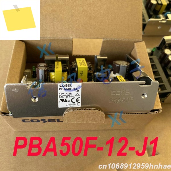 PBA50F-12-J1용 COSEL 12V 50W AC100-240V 전원 공급 장치용 100% 새 제품 1개 제품 이미지