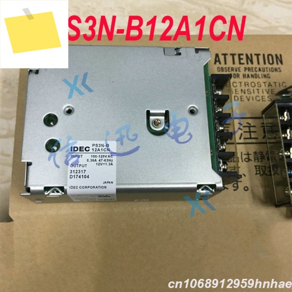 100% 새 제품 IDEC AC100-120V 12V 전원 공급 장치 PS3N-B12A1CN 1개 제품 이미지