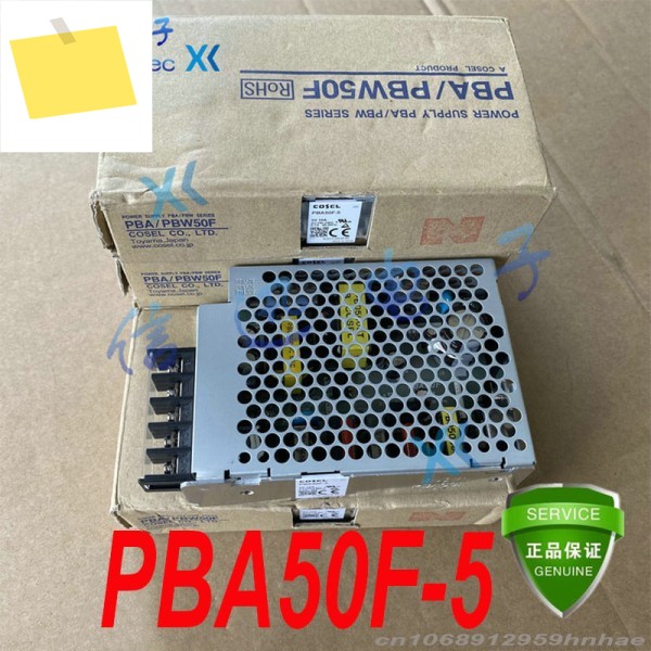 100% 새 COSEL AC100-240V 5V 50W 전원 공급 장치 PBA50F-5 1개 제품 이미지