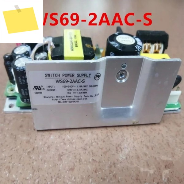 WINSUN 24V2.5A 5V1.8A 전원 공급 장치 WS69-2AAC-S용 원래 분해 새것처럼 작동 1개 제품 이미지