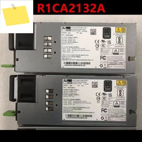 ACBEL 1300W R1CA2132A 거의 새 제품의 전원 공급 장치, 새것처럼 작동함 1개 제품 이미지