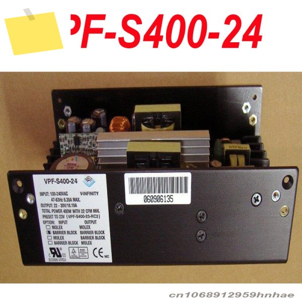 신품 V-INFINITY 전원 공급 장치용 VPF-S400-24 1개 제품 이미지