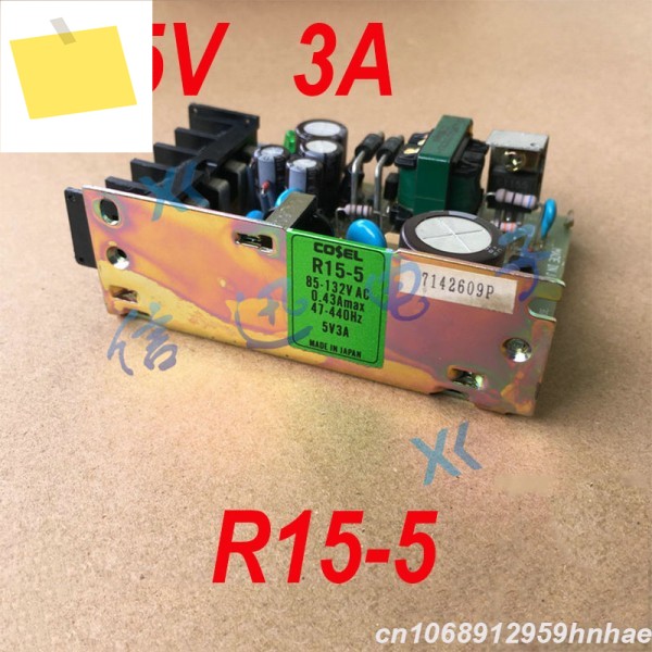 COSEL 15W AC85-132V 5V 3A 전원 공급 장치 R15-5용 100% 새 제품 1개 제품 이미지