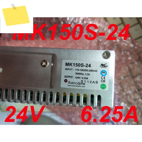 ASTRODYNE 24V 6.25A 150W 전원 공급 장치 MK150S-24 1개용 새 제품 제품 이미지