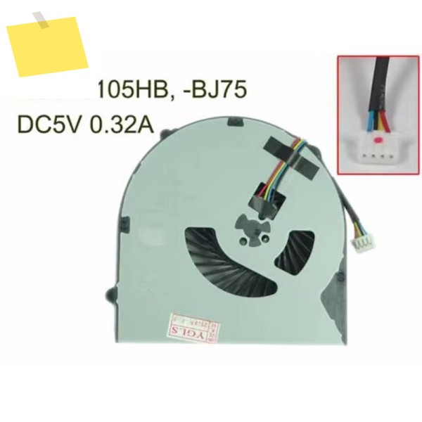 델타 전자 서버 냉각 선풍기, KSB05105HB, BJ75, DC 5V, 0.32A, 4 선 제품 이미지