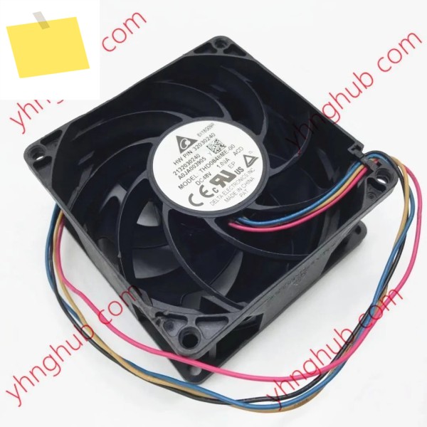 델타 전자 THD0848ME-00 ACD DC 48V 1.00A, 80x80x38mm, 4 와이어 서버 냉각 선풍기 제품 이미지