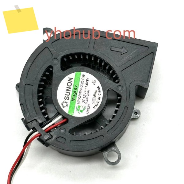 SUNON MF50201V2-Q020-G99 서버 냉각 선풍기, DC 12V, 50x50x20mm, 3 선 제품 이미지