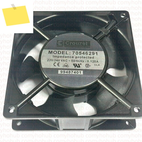 70546291 AC 220V 0.125A 120x120x38mm 케이스 냉각 팬 제품 이미지