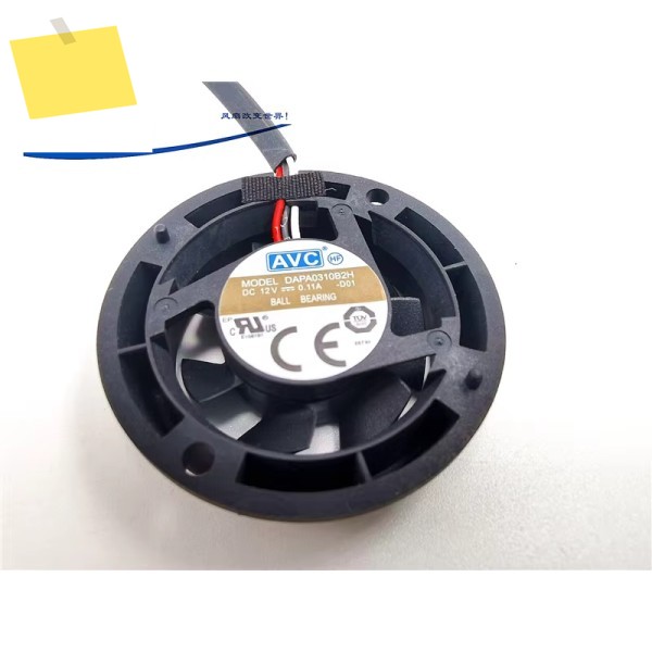 AVC 서버 냉각 선풍기, DAPA0310B2H, DC 12V, 0.11A, 40x40x10mm, 3 선 제품 이미지