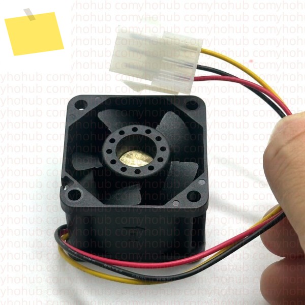 SANYO Denki 109P0424J3073 DC 24V 0.18A 40x40x28mm 3선 서버 냉각 팬 제품 이미지