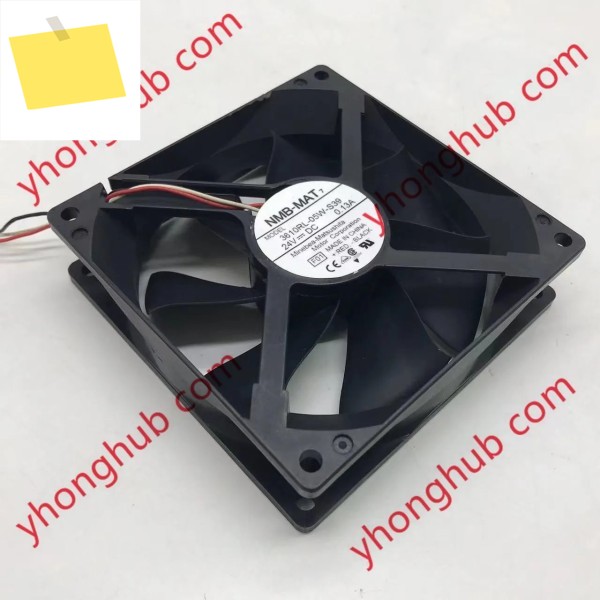 NMB-MAT 서버 냉각 선풍기, 3610RL-05W-S39 F01, DC 24V, 90x90x25mm, 3 선 제품 이미지
