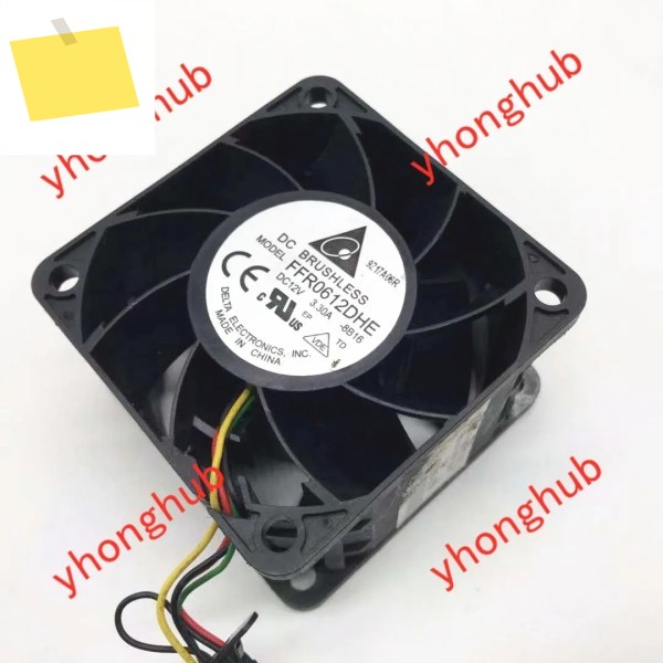 380G6 G7 팬 FFR0612DHE 8B16 496066-001 DC 12V 3.30A 60x60x38mm 서버 냉각 제품 이미지
