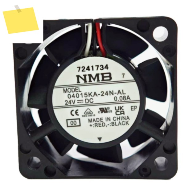 NMB 04015KA-24N-AL DC 24V 0.08A 40x40x15mm 3선 서버 냉각 팬 제품 이미지