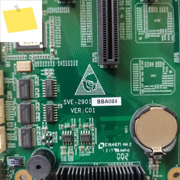 SVE-2901 듀얼 마더보드 X99 서버 포트 포함 제품 이미지