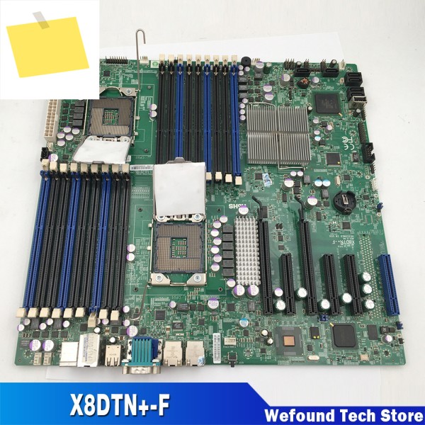 슈퍼마이크로 1366 X58 용 서버 마더보드, 완전 테스트 X8DTN +-F 제품 이미지