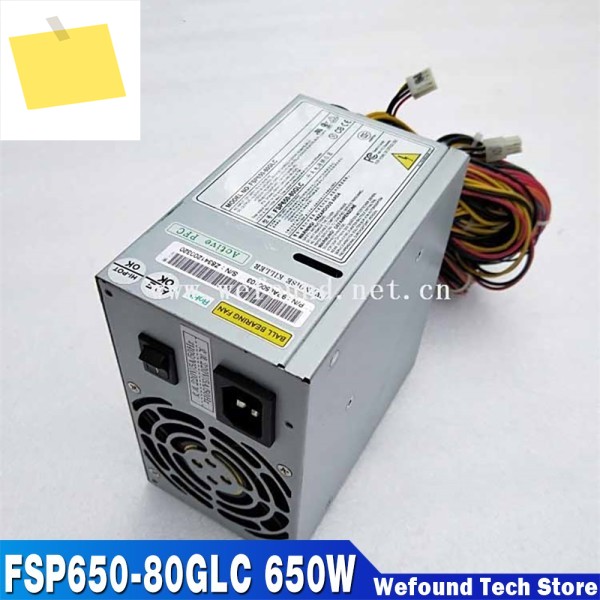 FSP 하이 퀄리티 전원 공급 장치, 완전 테스트 완료, FSP650-80GLC 650W 제품 이미지