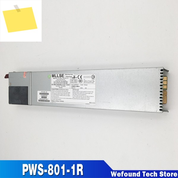 SuperMicro 서버용 전원 공급 장치, 800W PWS-801-1R 제품 이미지