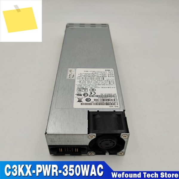 시스코 3560X 전원 공급 장치, 완벽한 테스트 완료, 341-0394-01 C3KX-PWR-350WAC 제품 이미지