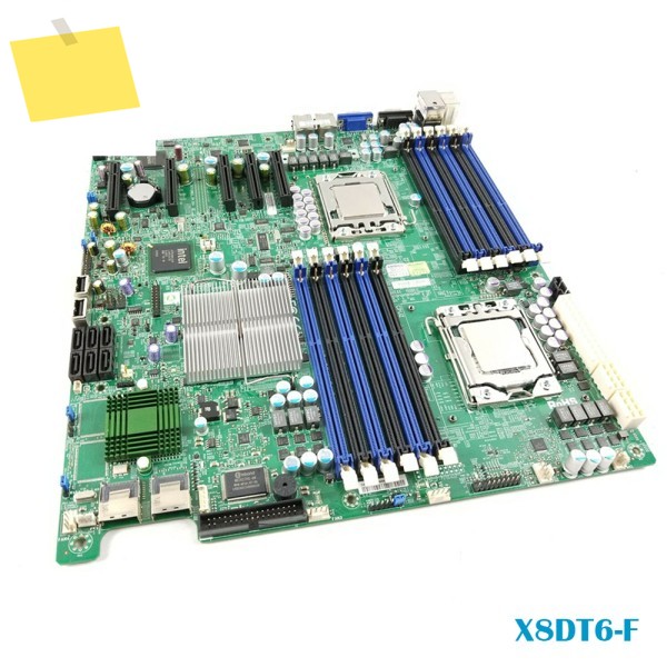 Supermicro X8DT6-F 5520 100% 작업 서버 마더보드, SAS 136 지지대, 개별 그래픽용, 완전 테스트 완료, 6GB 제품 이미지