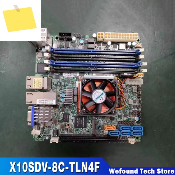 X10SDV-TLN4F D-1541 8코어 듀얼 10기가비트 + itx 마더보드 제품 이미지