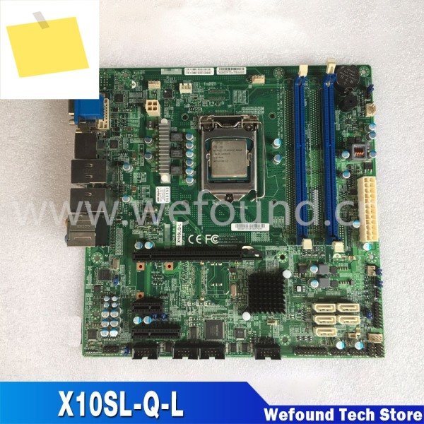 Supermicro 단일 채널 서버 마더보드, 1150-v3v4 CPU X10SL-Q-L 지원 제품 이미지