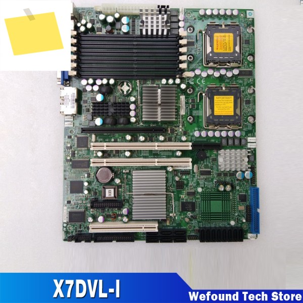 100% 작업 서버 마더보드, Supermicro xeon54 CPU 5000V, 완전 테스트 X7DVL-I 제품 이미지