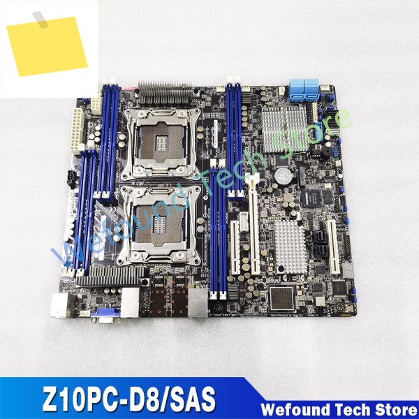 LSI3008 칩이 통합된 Z10PC-D8SAS X99 서버 마더보드 제품 이미지