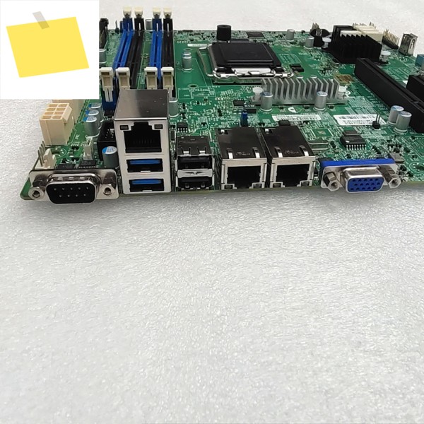 LGA1150은 슈퍼마이크로 서버 마더보드 X10SLM+- F용 E3-1230 v3v4 4세대를 지원합니다. 완벽한 작업 제품 이미지
