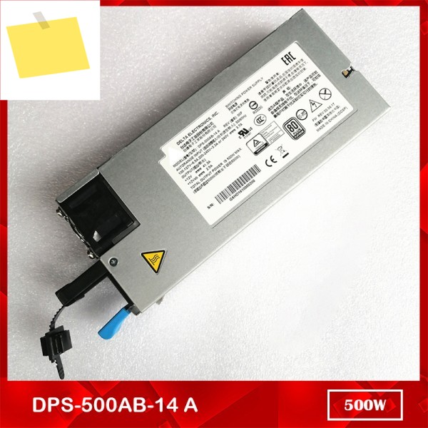 고품질 컴퓨터 전원 공급 장치 델타 모델: DPS-500AB-14A D51B-2U 12V 41A 500W 제품 이미지
