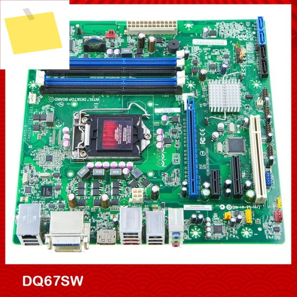 DQ67SW M-ATX 1155 시스템 보드용 작동 데스크탑 완전히 테스트됨 제품 이미지
