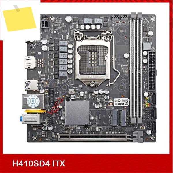 데스크탑 마더보드, Onda H410SD4 ITX DPMINI LGA 1200 지지대 세대 CPU, 새제품 제품 이미지