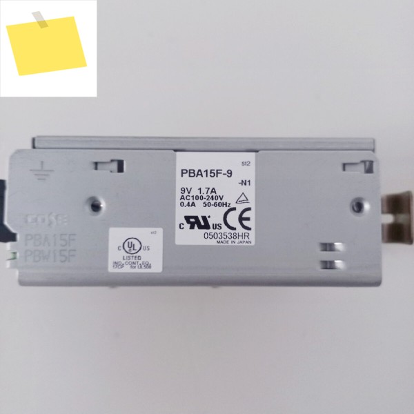 COSEL PBA15F-9 입력 AC100-240V 50-60Hz 0.4A 출력 9V 1.7A 스위칭 전원 공급 장치 제품 이미지