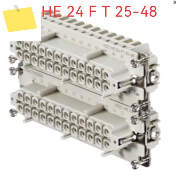 신품 Weidmüller 헤비 듀티 HDC HE 24 FT 품목 번호 1745810000 제품 이미지