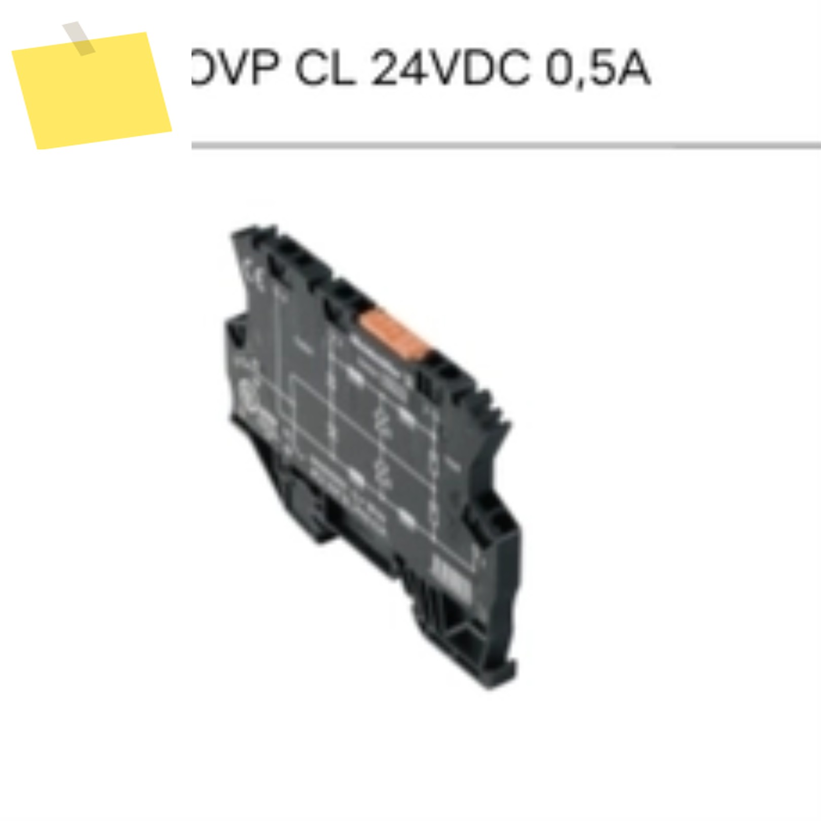 신품 Weidmüller MCZ OVP CL 24VDC 0.5A 서지 보호기 8448920000 제품 이미지