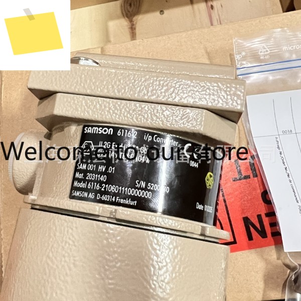 형 새 상품 삼손 제어 밸브 3321 DN25 PN16 + 3372-120CM2FC2 제품 이미지