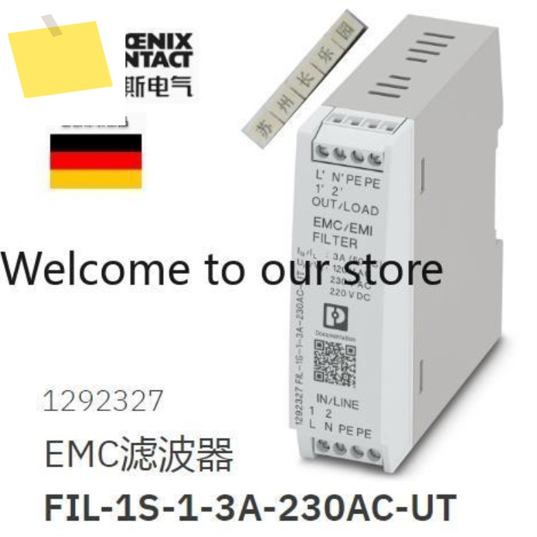 1292327 FIL-1S-1-3A-230AC-UT Phoenix EMC 필터, 새 제품 주문 제품 이미지