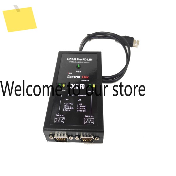 LIN 분석기 004061 듀얼 채널 LINFDCANFD USB ProUCANPCAN 버스와 호환 가능 제품 이미지