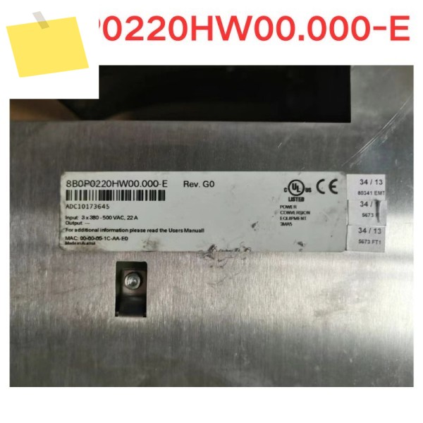 중고 8B0P0220HW00.000-E 전원 모듈 기능 테스트 OK 제품 이미지
