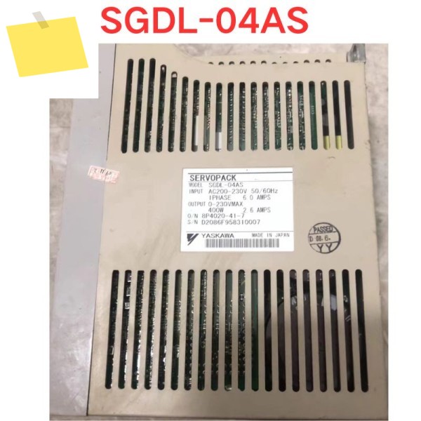 중고 SGDL-04AS 서보 드라이버 기능 테스트 OK 제품 이미지
