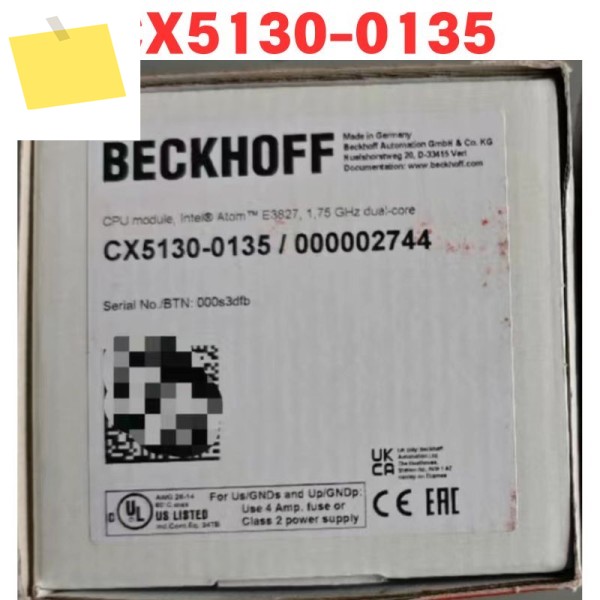 CX5130-0135 PLC 컨트롤러 기능 테스트 OK 제품 이미지