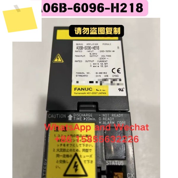중고 드라이버 A06B-6096-H218 기능 테스트 OK 제품 이미지