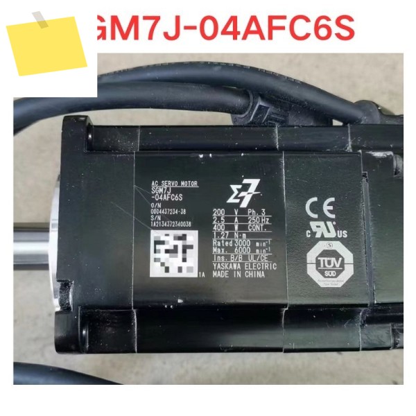 중고 SGM7J-04AFC6S 서보 모터 기능 테스트 OK 제품 이미지