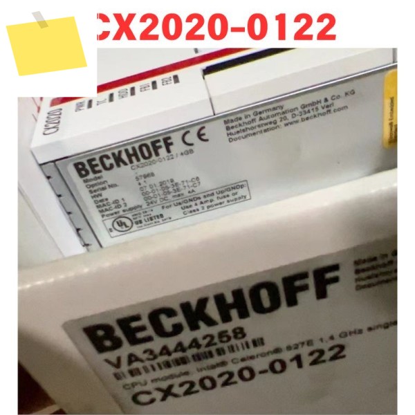 PLC 컨트롤러 CX2020-0122 기능 테스트 완료 제품 이미지