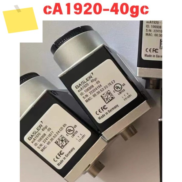 중고 acA1920-40gc 산업용 카메라 기능 테스트 완료 제품 이미지