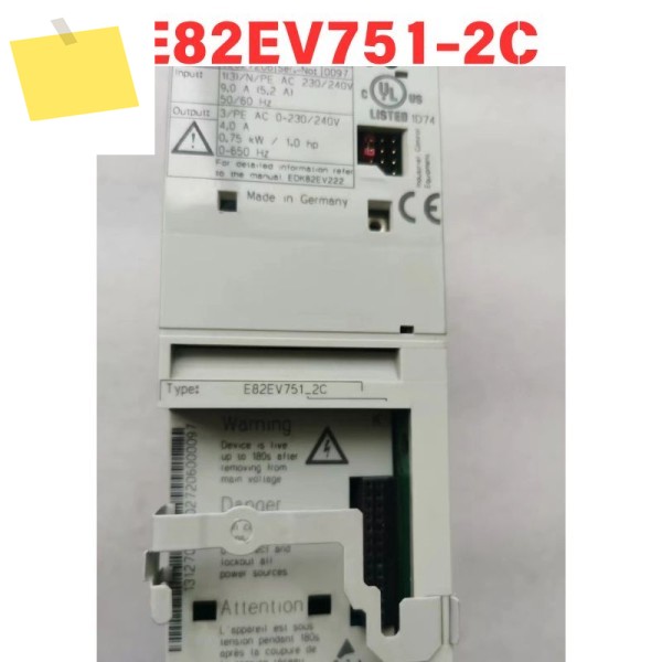 중고 E82EV751-2C 주파수 변환기 기능 테스트 OK 제품 이미지